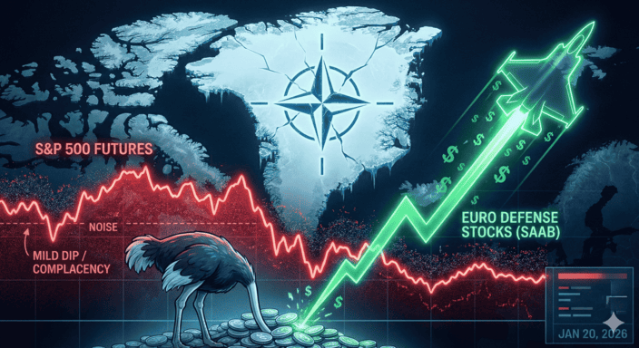 S&P 500 Futures Dip Mildly, Saab Surges: Is the Market Mispricing Greenland Tariff Risks? - Article cover image